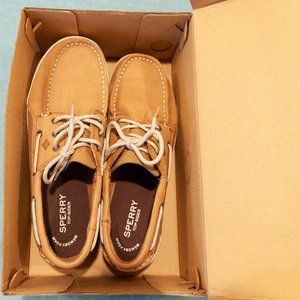 Sperry Boys Leather Loafers Size 6